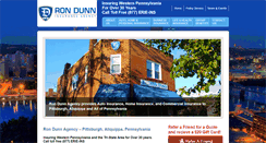 Desktop Screenshot of dunninsurance.net